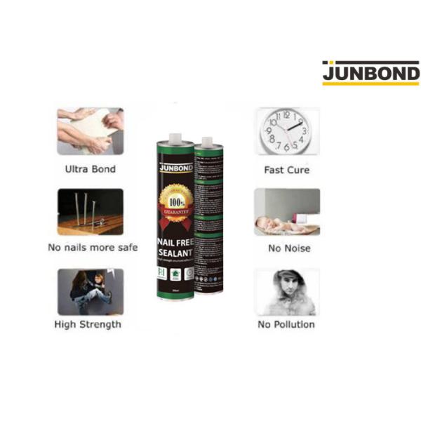 400ml Adhesive Nail Free Glue Particleboard Neutral Silicone Sealant CAS 68928-70-1