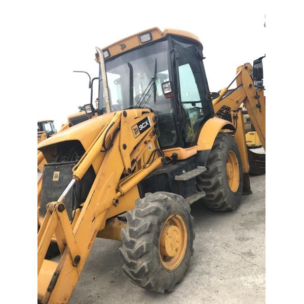 JCB 3CX Second Hand Wheel Loaders 4 In 1 Bucket With Fold Over Forks