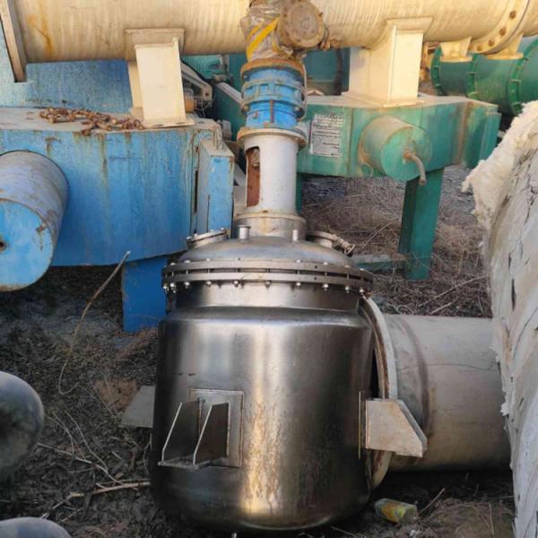 380V Used SS Reactor 0.2MPa With Water Cooling Electric Heating