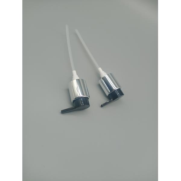 Plastic Cosmetic Dispenser Pump , Screw Lock Long Nozzle Lotion Pump OEM ODM