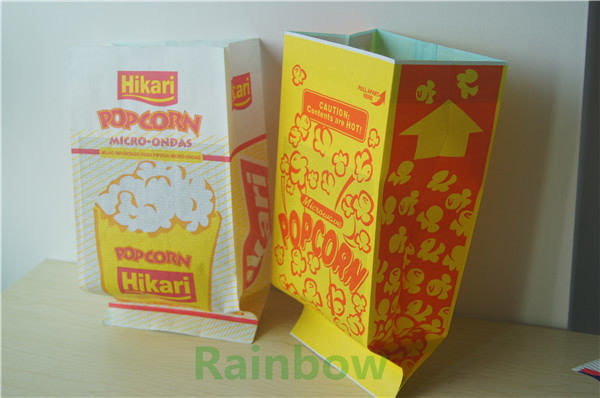 custom printed paper Snack Bag Packaging microwave popcorn bags
