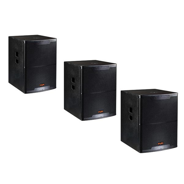 600W Single 18'' Subwoofer Speaker Portable Sound System Equipment Turntables Power Subwoofer