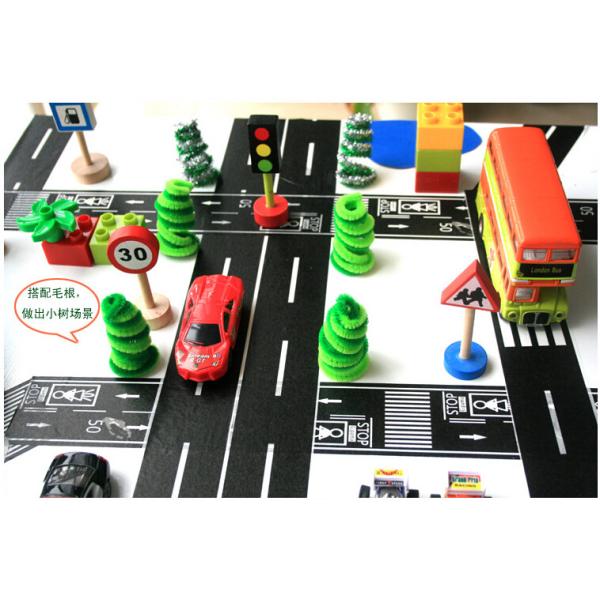 Car Toys Marking Road Solid Washi Tape Rice Paper No Residue Torn By Hand