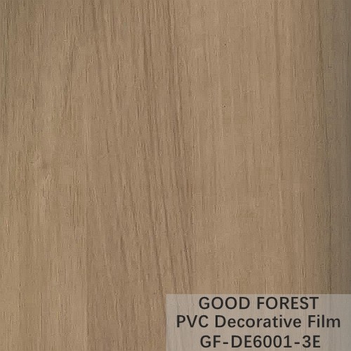 Flowability PVC Decorative Film Scratch Resistance Wooden Grain