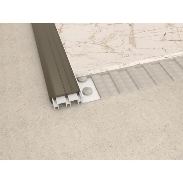 Decorative Gold Brushed 304 Stainless Steel Transition Strip Wall Tile Profile Trim