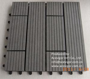 China WPC DIY decking tiles on sale