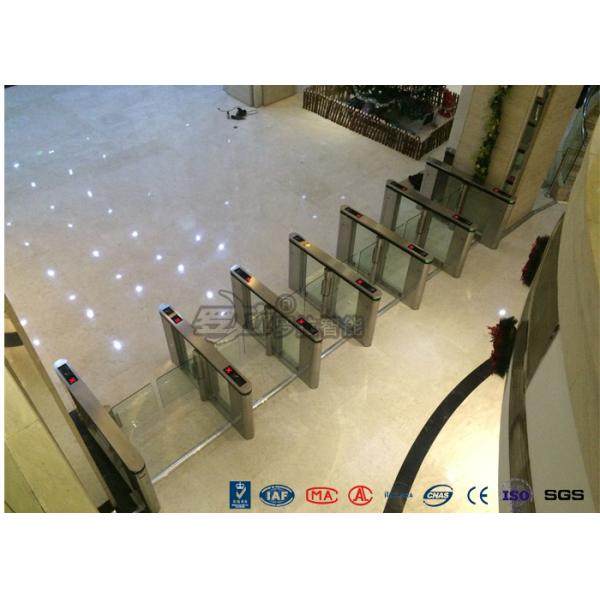 Pedenstian Entry Speed Gate Turnstile Gate Visit Management System For Bank With CE approved