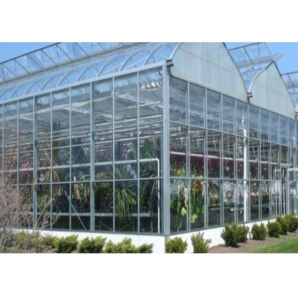 Clear Agricultural Greenhouse ,  PE PC Plastic Film Greenhouse Customized Length