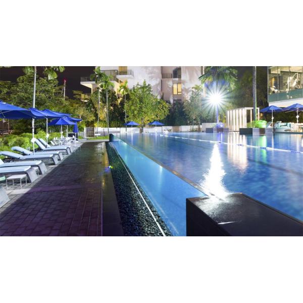 Customized Size Clear Acrylic Panels For Pool Fence AUPOOL Polycarbonate Pool Cover