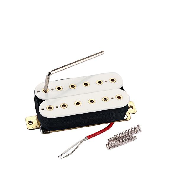 White Double Coil Humbucker Pickups 12.17K ST Fender SG Electric Guitar Pickup