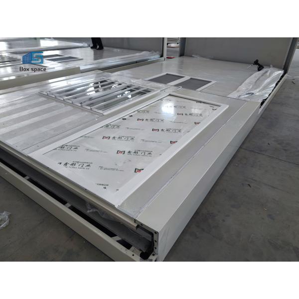 BOX SPACE 15 Minutes Installed Foldable Container House Prefabricated Mobile Homes For Construction Site And Shelter