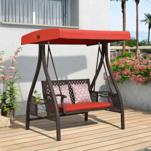 Customized Iron Garden Swing Seat Max 500kg Iron Hammock Swing