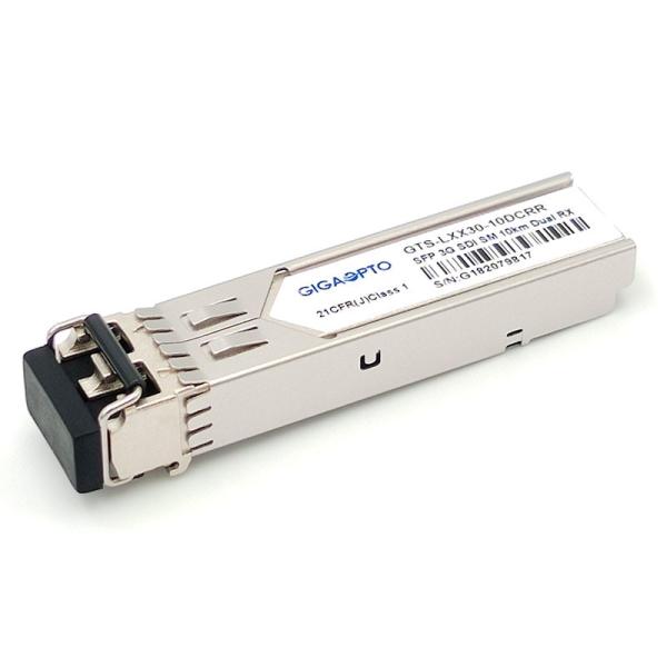 SFP Dual Receivers 1310nm 10km Video Pathological Patterns Module for SD-SDI HD-SDI and 3G-SDI Non MSA