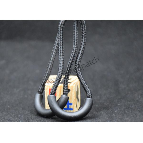 U Shape TPU Silicone Zipper Puller PVC YKK Zipper Puller