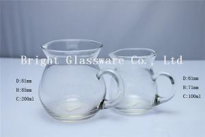  glass teapot with handle/ glass wine decanter for wholesale Manufactures