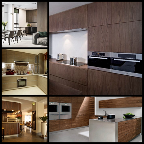 Wardrobes Fancy Walnut Veneer Plywood Customized Walnut Panel Board