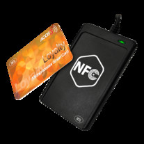 81g Weight RFID NFC Reader , PC Linked ACR1252U USB NFC Reader III