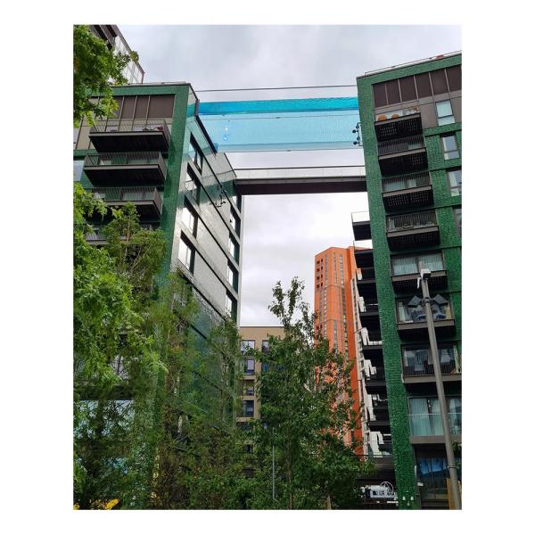 Easy Install Rooftop Swimming Pool for Hotel Villa Rehabilitation Training Gyms