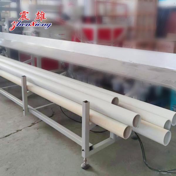 37 kw Power Consumption Plastic Pipe Machine with 200 - 250 Kg/h Extrusion Capacity and 30000 * 1500 * 2800mm Overall Dimension