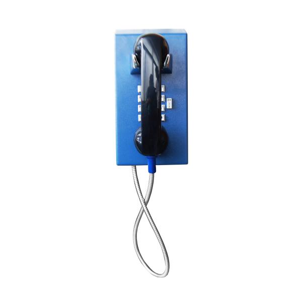 IP65 Vandal Resistant Telephone Intercom Corded Stainless Steel For Bank / ATM