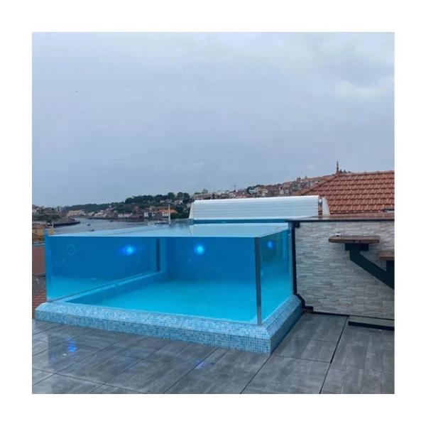Customized Size Clear Acrylic Panels For Pool Fence AUPOOL Polycarbonate Pool Cover