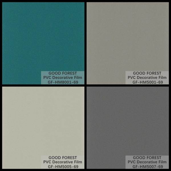 Wallboard Frosted Decorative Film PVC Blister Film 300 - 500m Length
