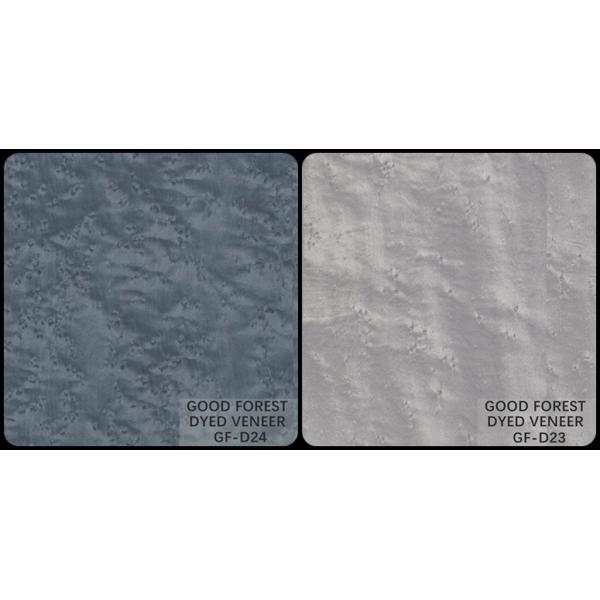 OEM Birds Eye Dyed Wood Veneer Burl Grain Color Customization