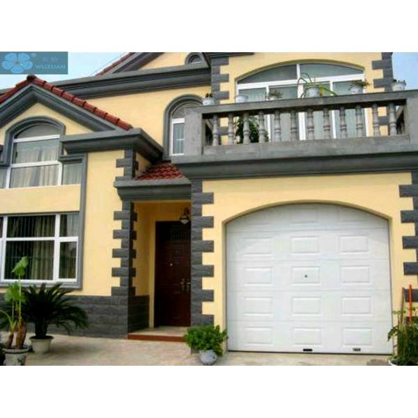 Non Insulated 535mm Sectional Overhead Garage Door 380V