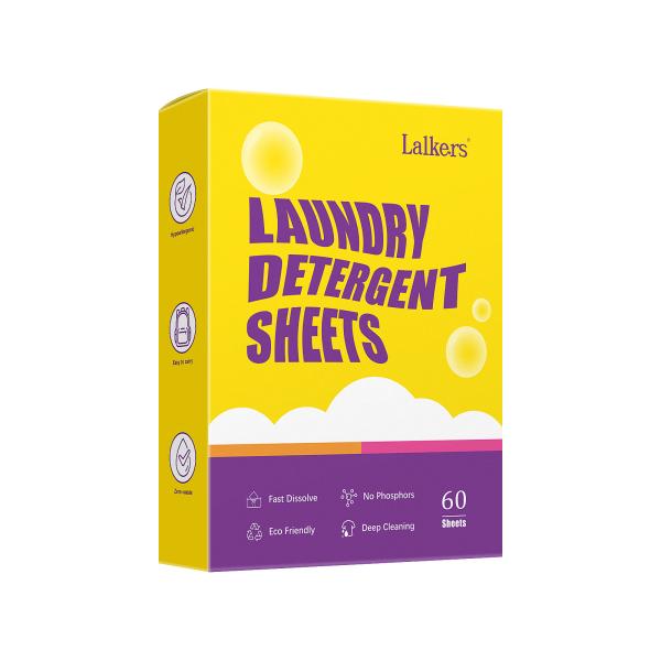 Customised Laundry Detergent Sheets Portable Washing Machine Strips