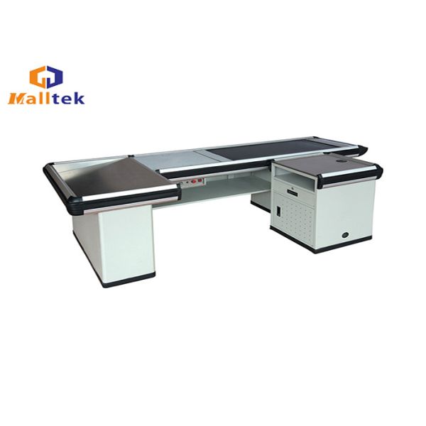 Motorized Cash Register Counter Stand Commercial Retail Counters 2300*1100*870mm