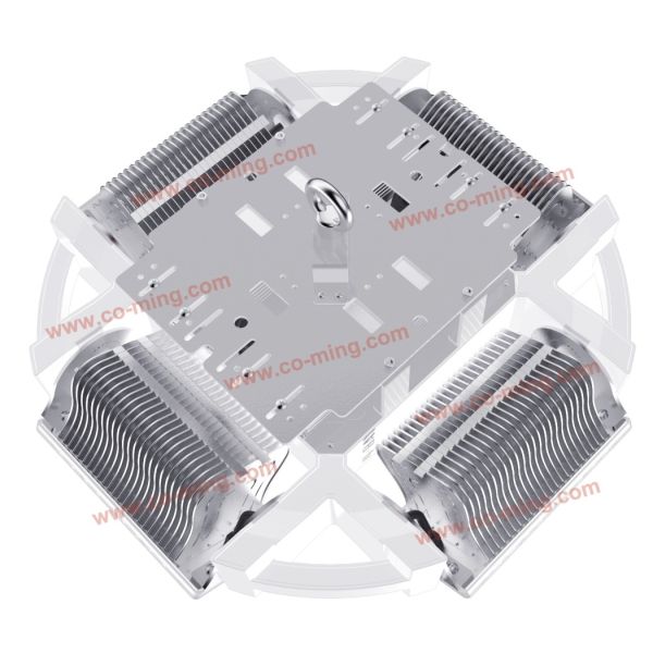 OEM Custom Bridgelux Indoor and outdoor High Bay Led Lights with white  High Power 400W 70 -  80 CRI Ce  RoHs