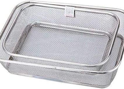304 316 Stainless Steel Strainer Basket Kitchen Water Filter Storage