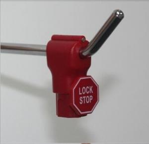  COMER supermarket antitheft red 5mm magnetic security stop lock / stoplok / magnetic peg hook Manufactures