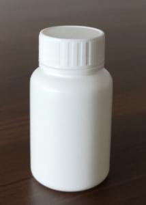  100ml Full Set Medicine Pill Bottles , White Pill Bottle With Cap Weight 16.2g Manufactures