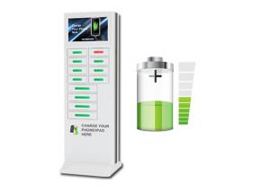  Commercial Mobile Phone Charging Kiosks for Cafe , 22