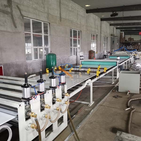 Thick Board 1200-3600mm Polythene Sheet Making Machine PLC Control