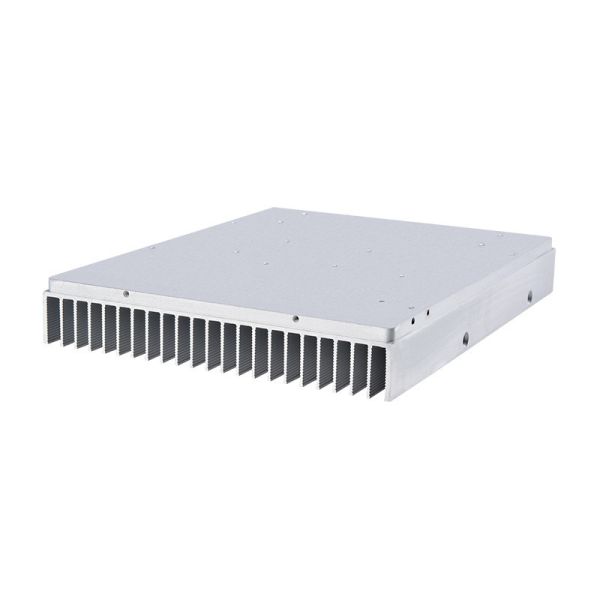 Clear Anodizing Aluminum Profile Heat Sink With CNC Exact Dimension