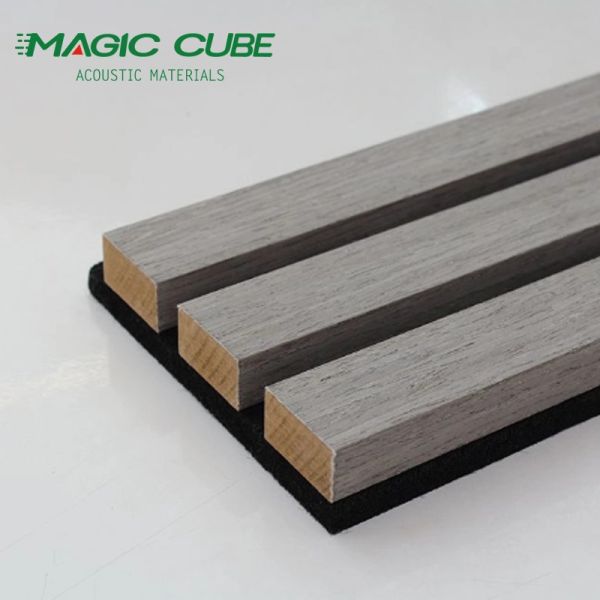 Akupanel Wooden Veneer Acoustic Wall Panel 3 Side Acoustic Sound Panels