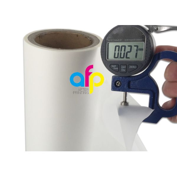 Super Transparent Soft Touch Lamination Film 180mm - 1000mm Roll Width