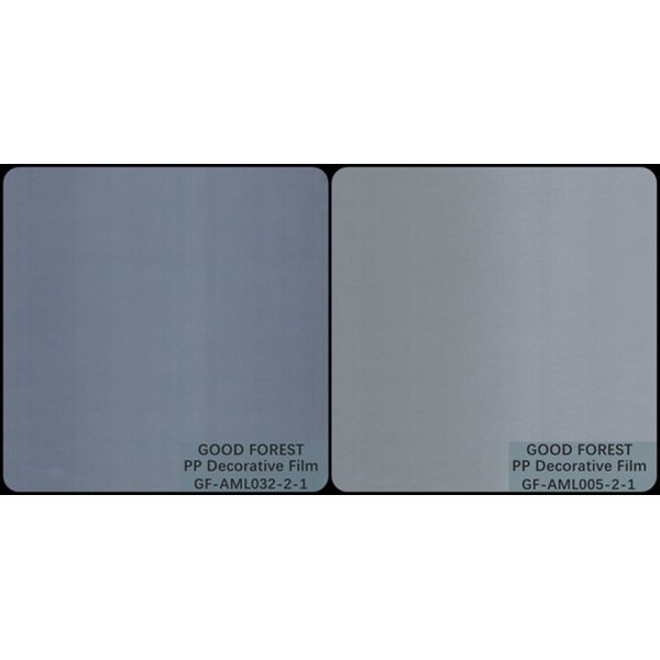 Yachts PP Decorative Film Frosted Grain Metal Series Customized