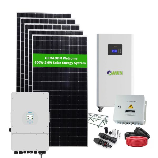 12kw 15KW Solar System with Battery Power Bank Hybrid Battery Kit Solar System Quality New Solar System Technology
