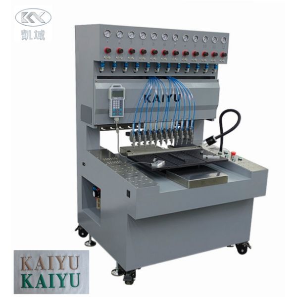 Glue PVC Dispensing Machine For Metal Keychain Making OEM