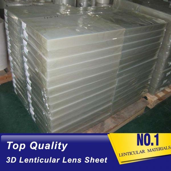 OEM factory manufacture cylinder lenticular lens sheet 3D Film Lenticular Lens Sheet for injekt print and uv print