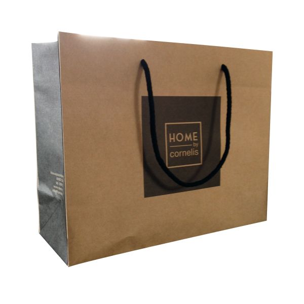 Wholesale Price Customized Brand Kraft Paper Bag With Your Own Logo