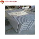Anti Slip Polished Granite Stone White Pearl 30x60 With 204.8MPa Compressive