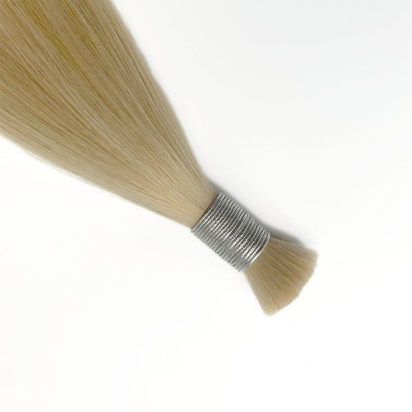 Human Hair Bulk Remy Unprocessed No Weft Hair Bundles for Your Hair Extension Business