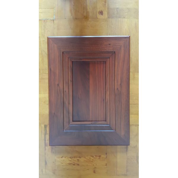 Black walnut solid wood kitchen cabinet door ,walnut recessed door,Kitchen cabinet door
