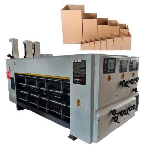  200pcs/Min Corrugated Carton Flexo Paper Printing Machine Automatic Manufactures