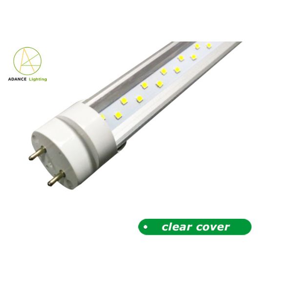 IP44 1.2M 2.4M Integrated Led Tube Light Aluminum Housing 2800lm