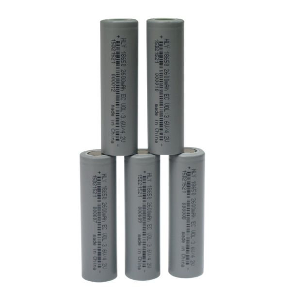 2600mAh 18650 Rechargeable Li Ion Battery 3.6V 500 Times For Garden Tools